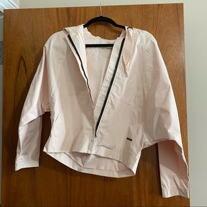 DKNY Cropped Hooded Rain Jacket - Never Worn!